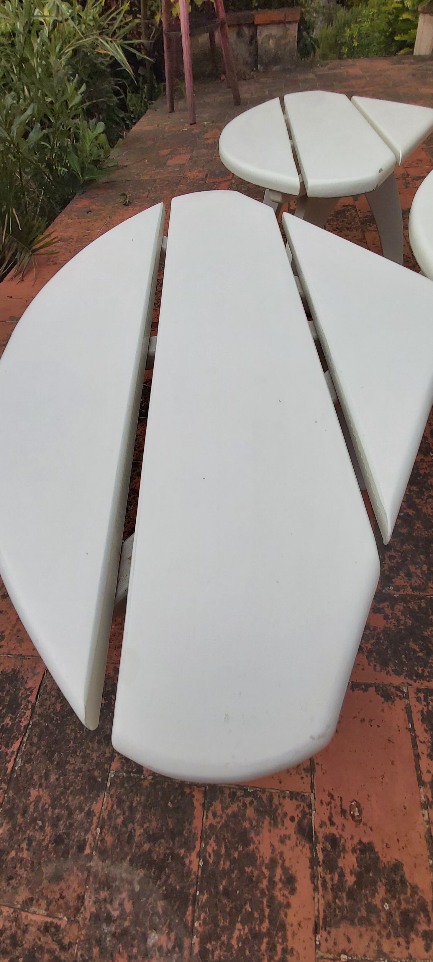 3 coffee tables triconfort 1960