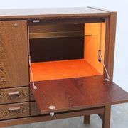 N-Line 'Team Program 500' double bar cabinet in wenge, 1966