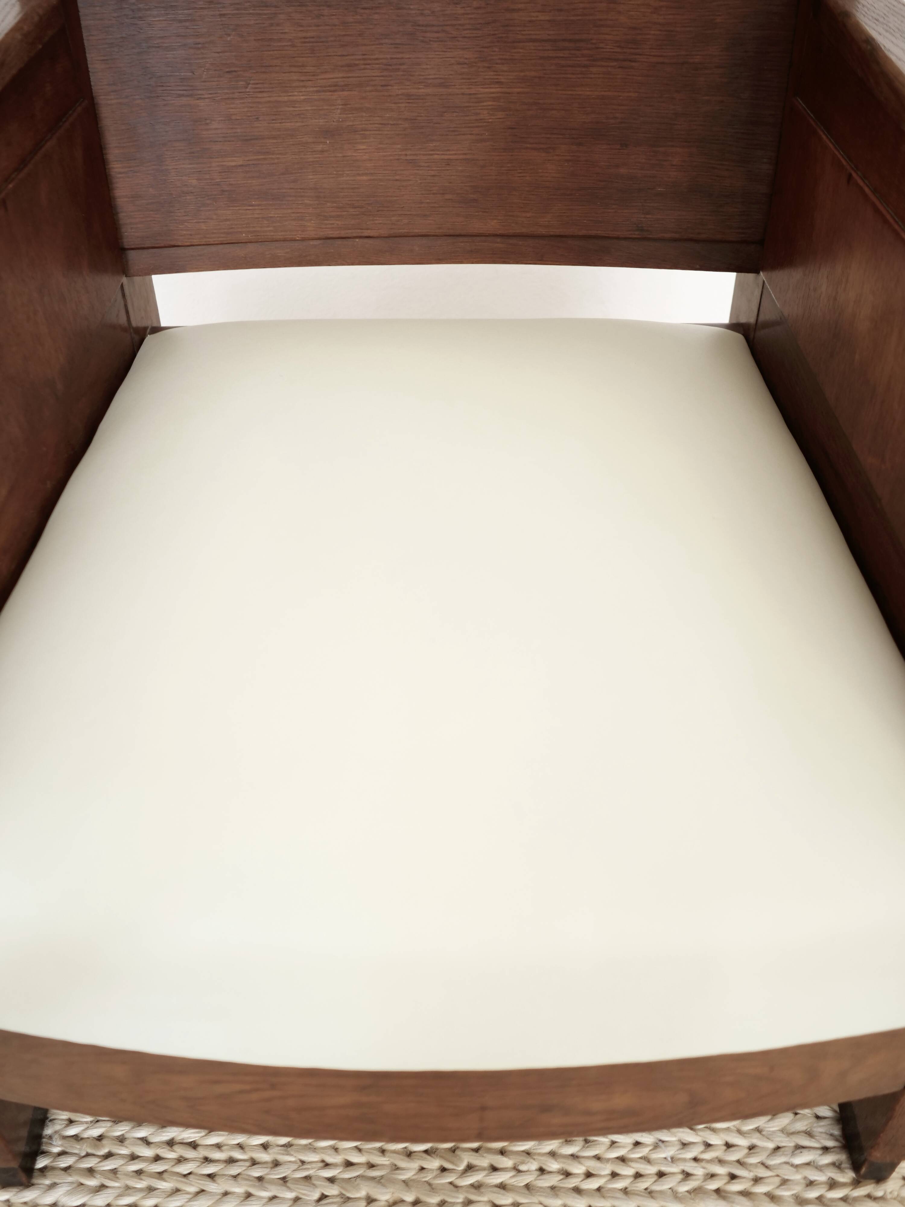 Art Deco armchairs Haagse School the pair