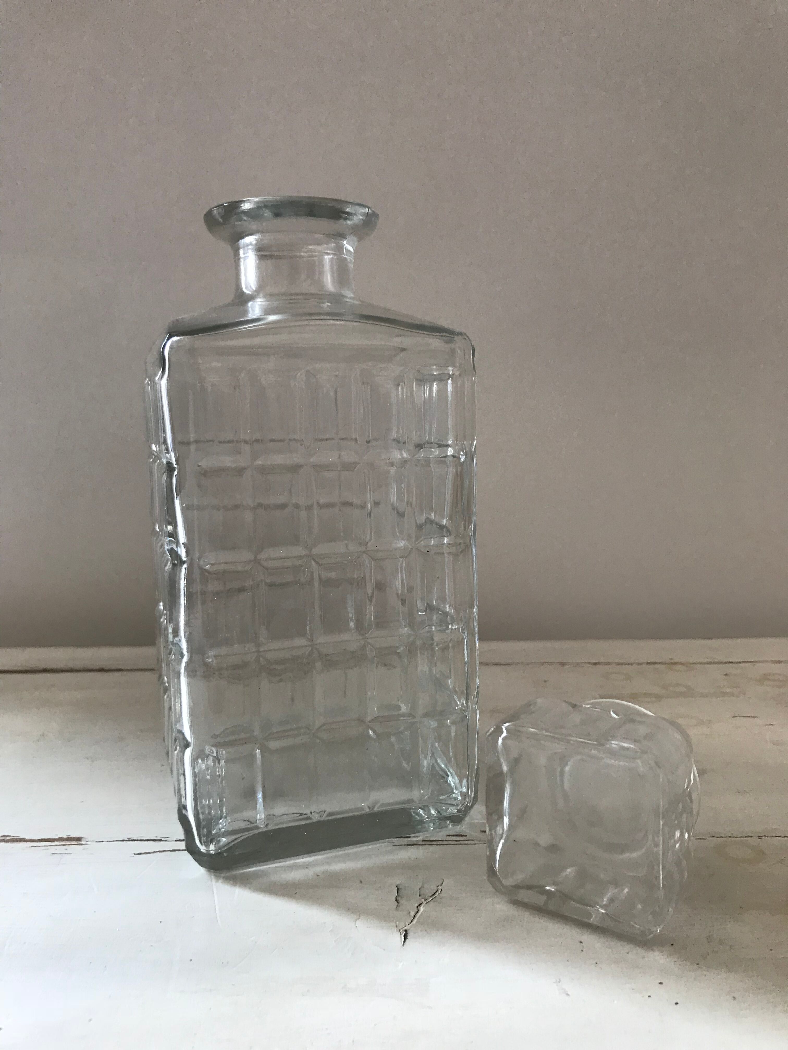 Vintage whiskey decanter