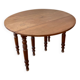 Table ronde en bois