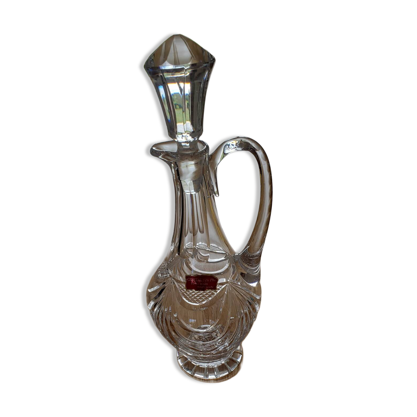 Carafe en cristal de Lorraine
