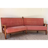 Sofa "Mathilde" by Guillerme and Chambron for Your House circa 1960