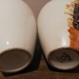 Pair of Limoges porcelain vases