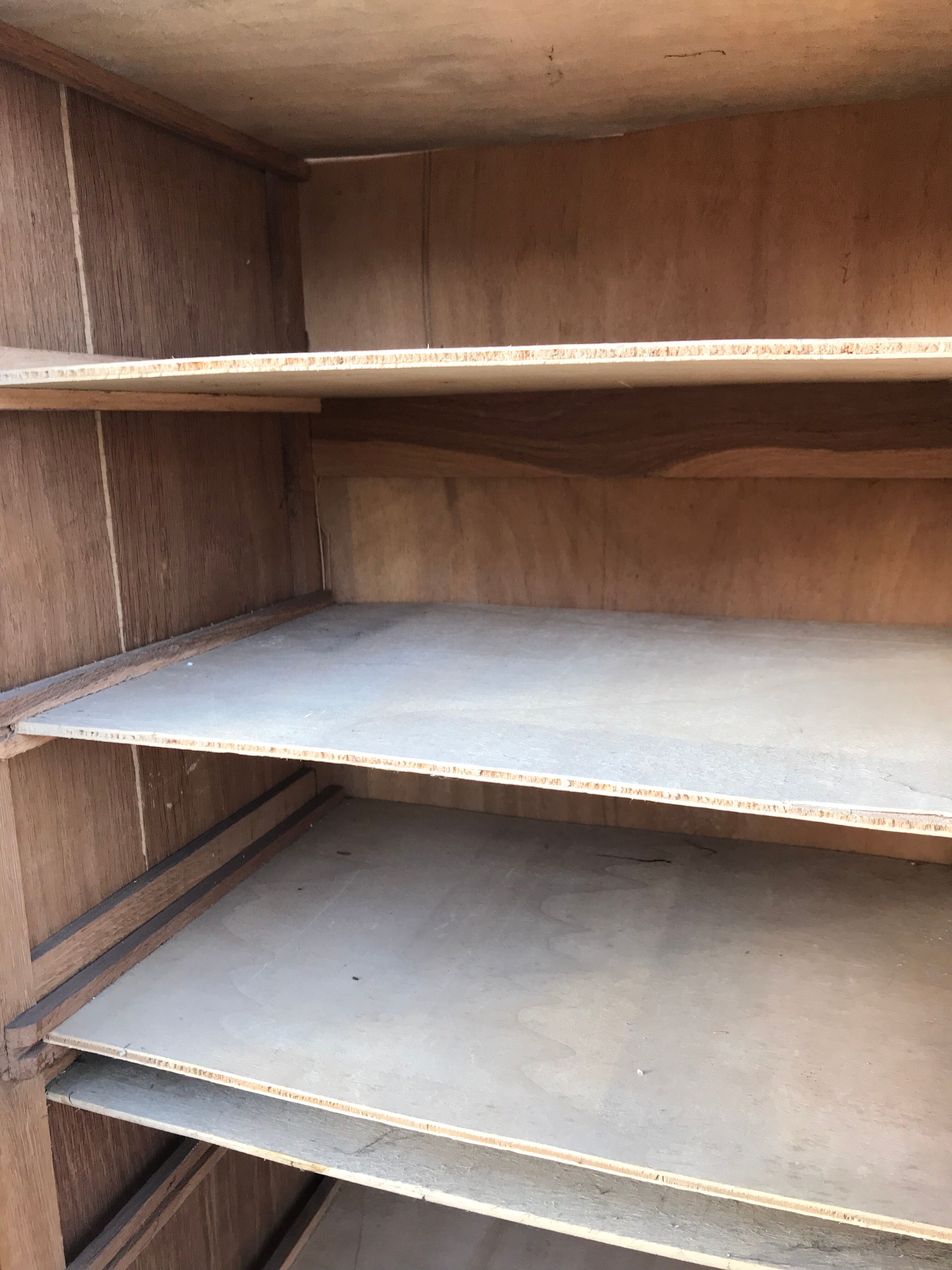 Wooden filing cabinet