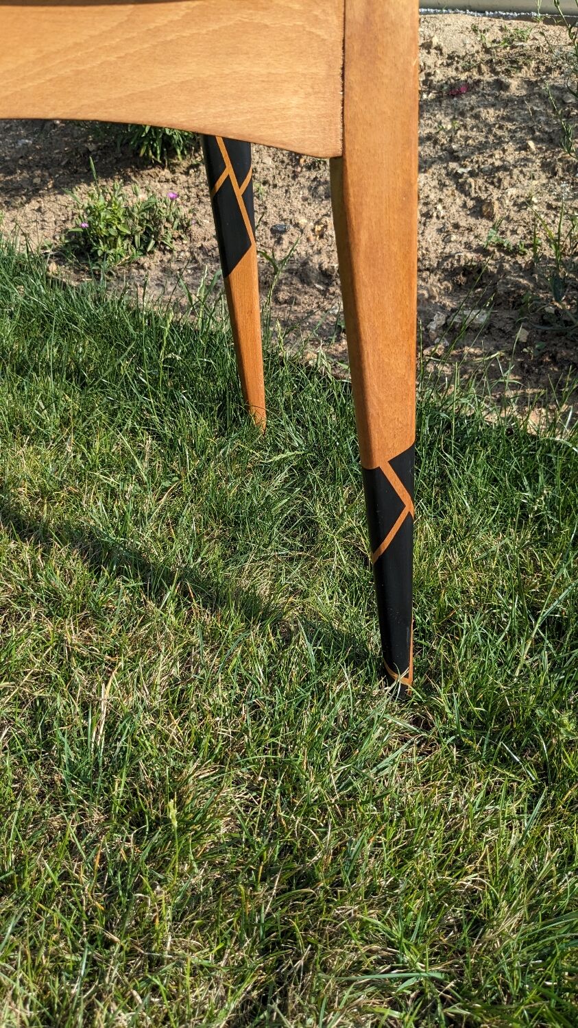 Vintage Scandinavian chair upgraded