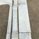 White Carrara marble fireplace from around 1880