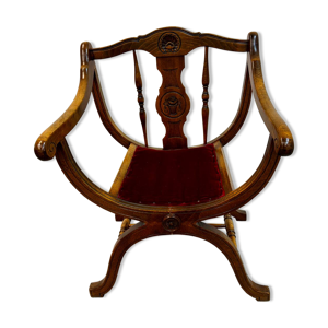 fauteuil Dagobert, assise - rouge