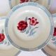 4 dessert plates of Digoin Sarreguemines model Troyes 220550