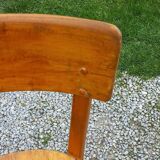 Set of 6 1950s bistro chairs