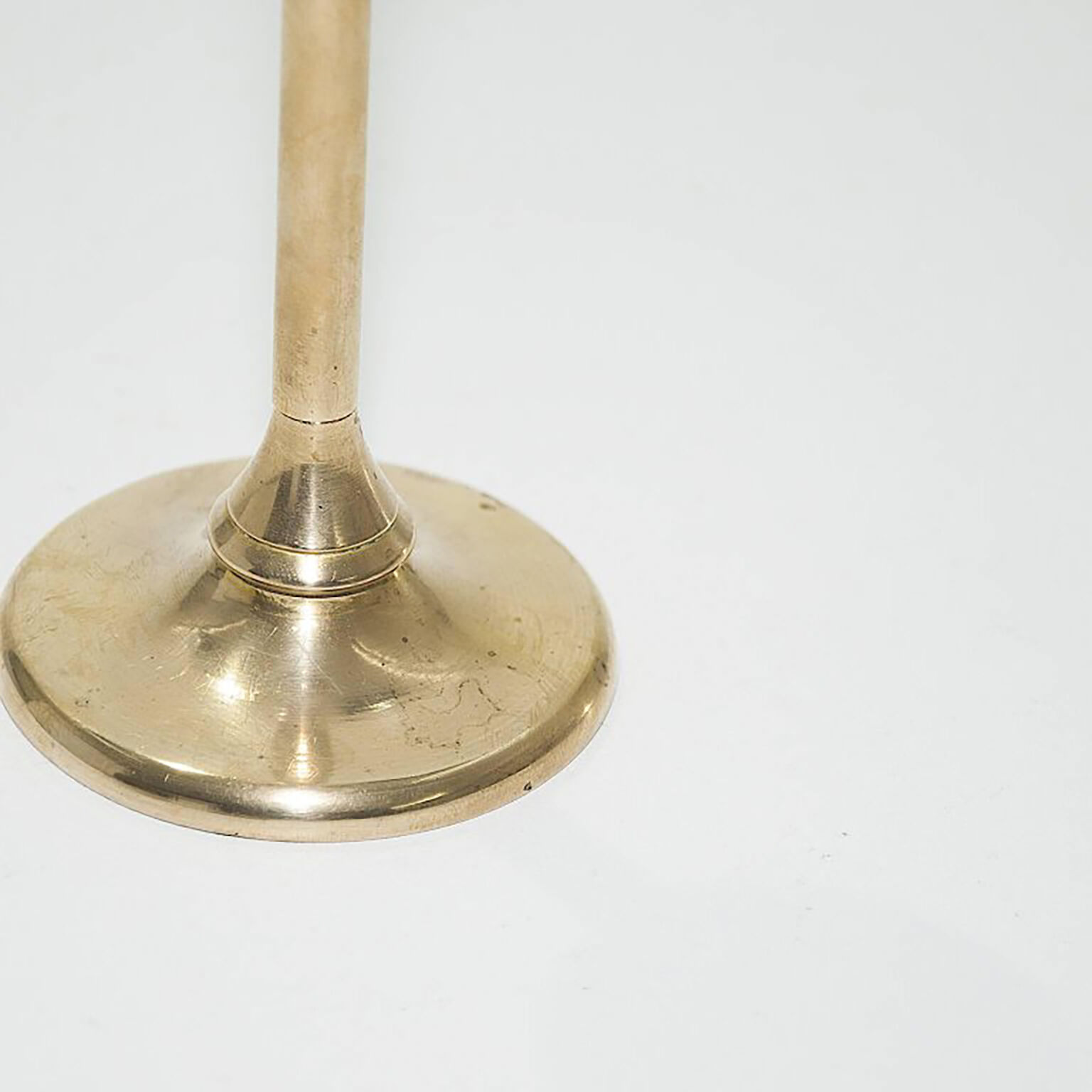 Brass candlestick 1950