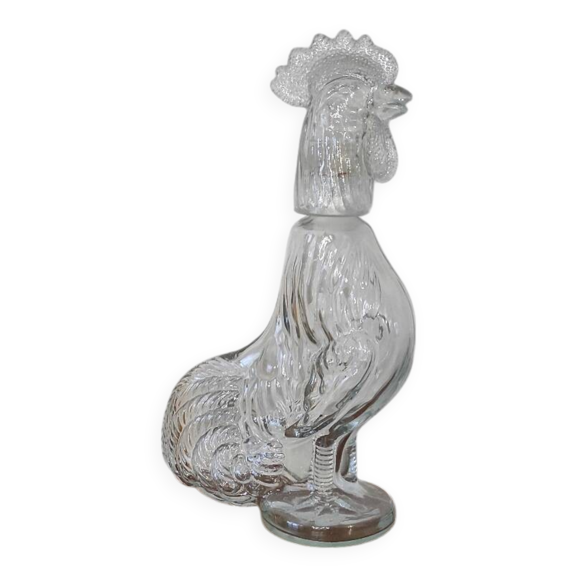 Rooster bottle carafe