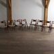 Hans J. Wegner CH29 Sawbuck dining chairs for Carl Hansen & Son 1952