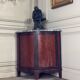 Pair of Console Tables, Mahogany and Rosewood Veneer, Blue Turquin Marble, X