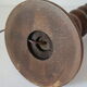 Vintage twisted turned wooden lamp base