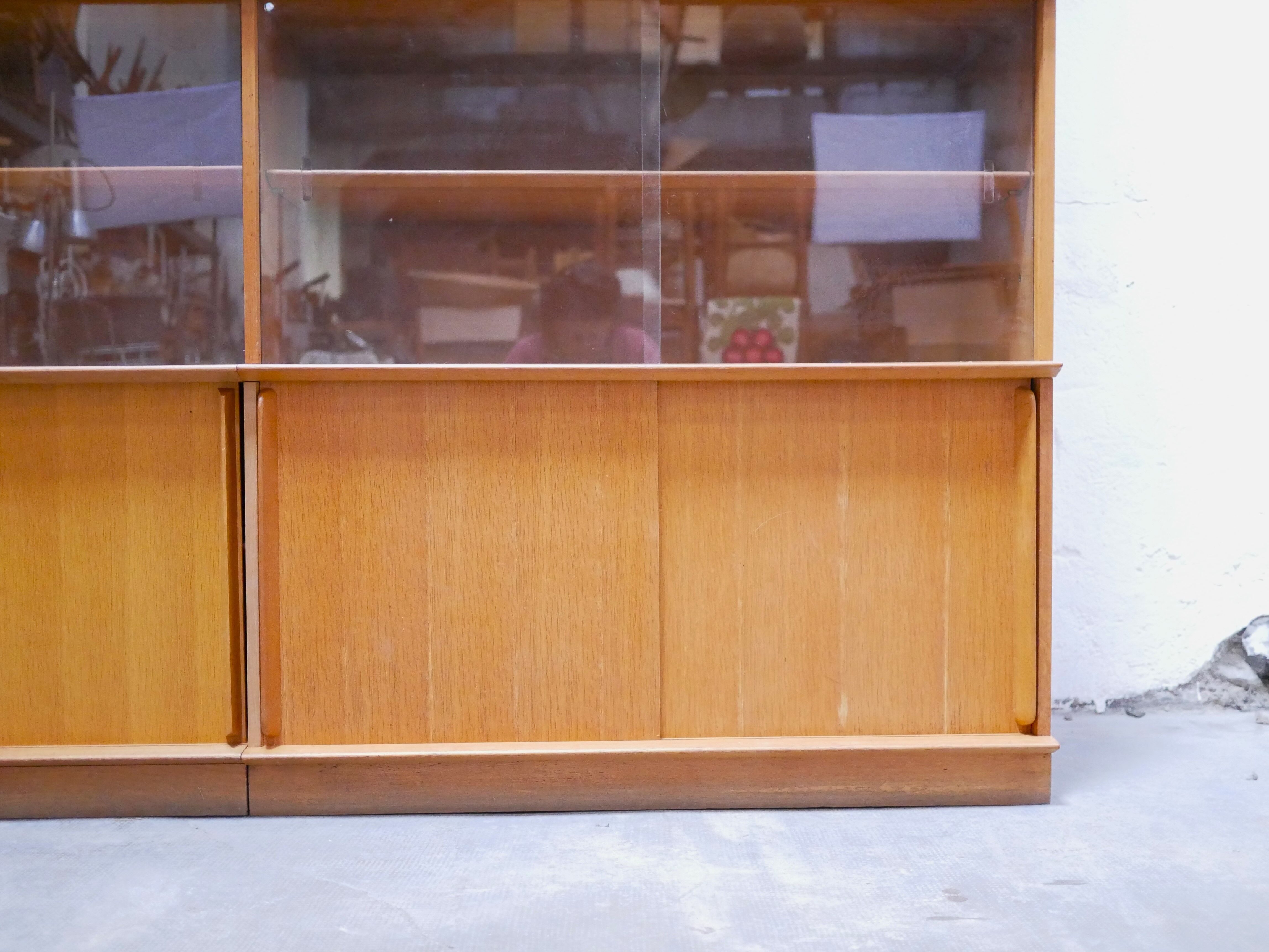 Showcase bookcase by Didier Rozaffy for Meubles Oscar editions