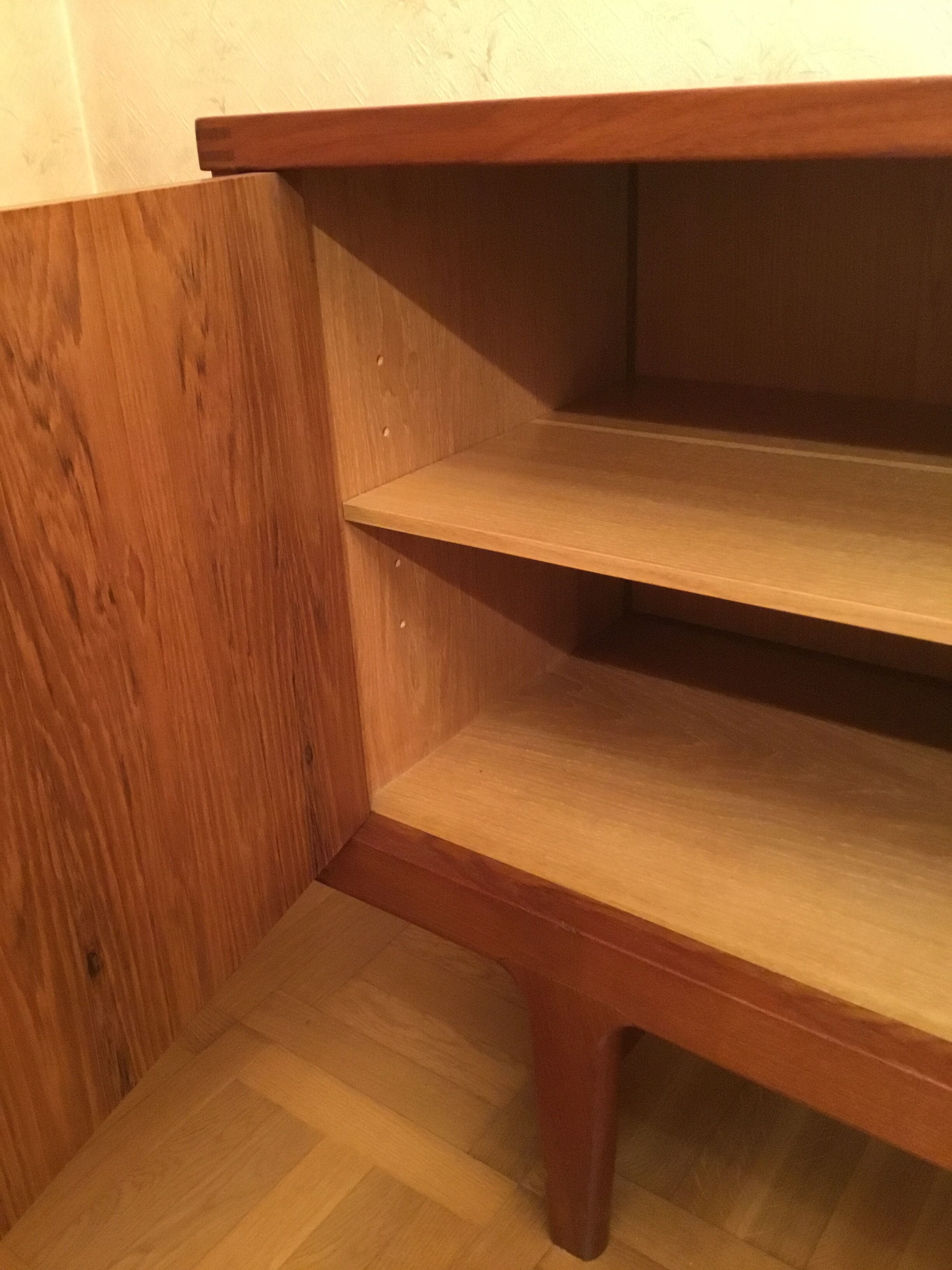 Danish teak sideboard in the 1960s