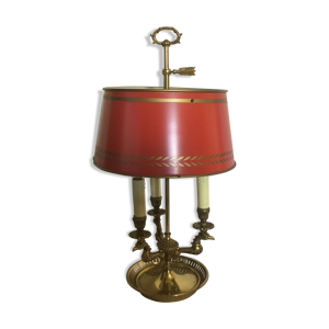 Lampe bouillotte bronze