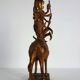 Statue en bronze doré Shiva sur Nandi, Inde, Milieu XXème.