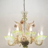 Venetian Murano Glass Chandelier 1960’s