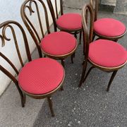 Set de 6 chaises de restaurant