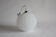 Vintage 60s frosted glass suspension
