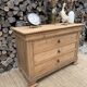 Renovated antique solid wood chest of drawers