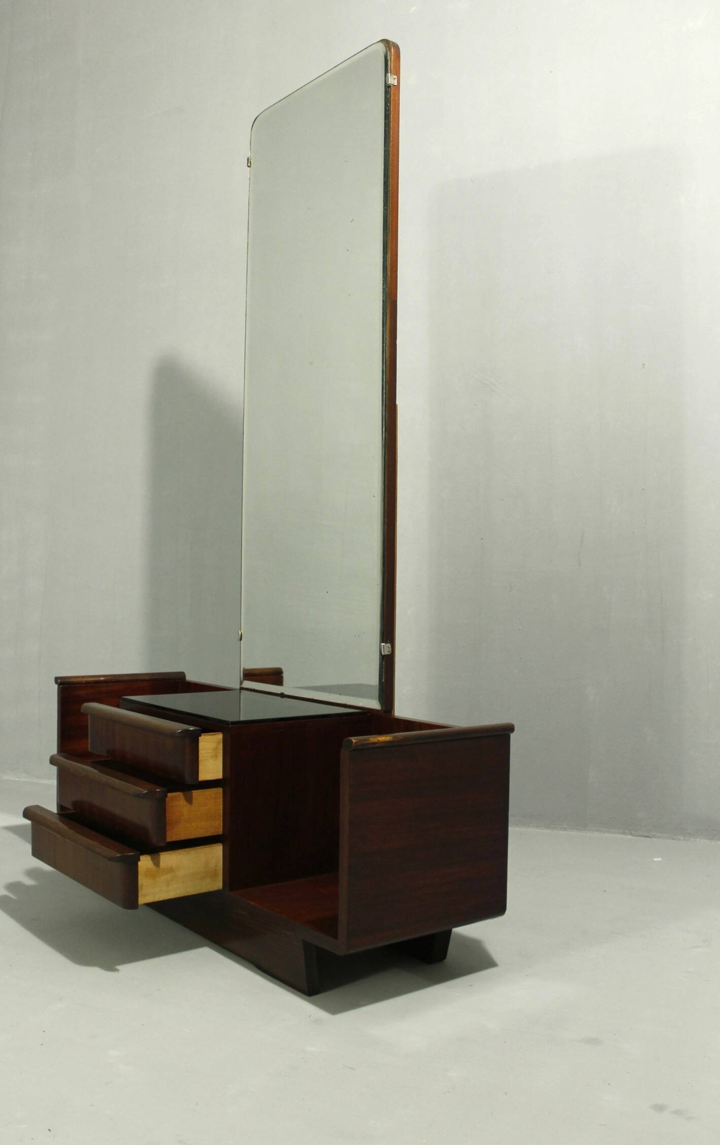 Commode avec miroir, années 1950