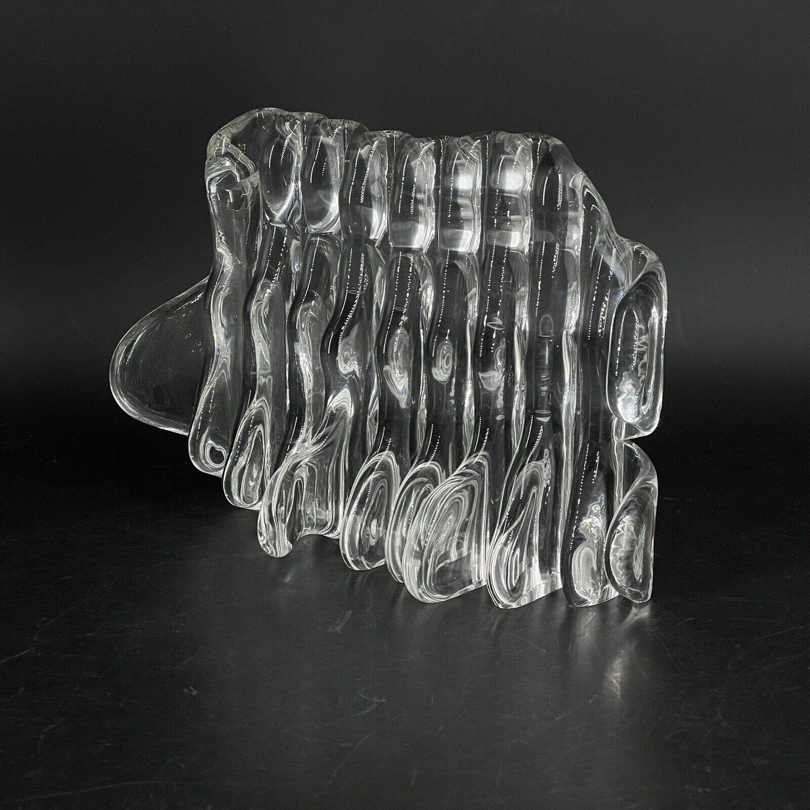 Sculpture en verre de Murano Barovier & Toso - Élément musical - Design italien des années 70