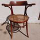 Paire de fauteuils cannés Fischel