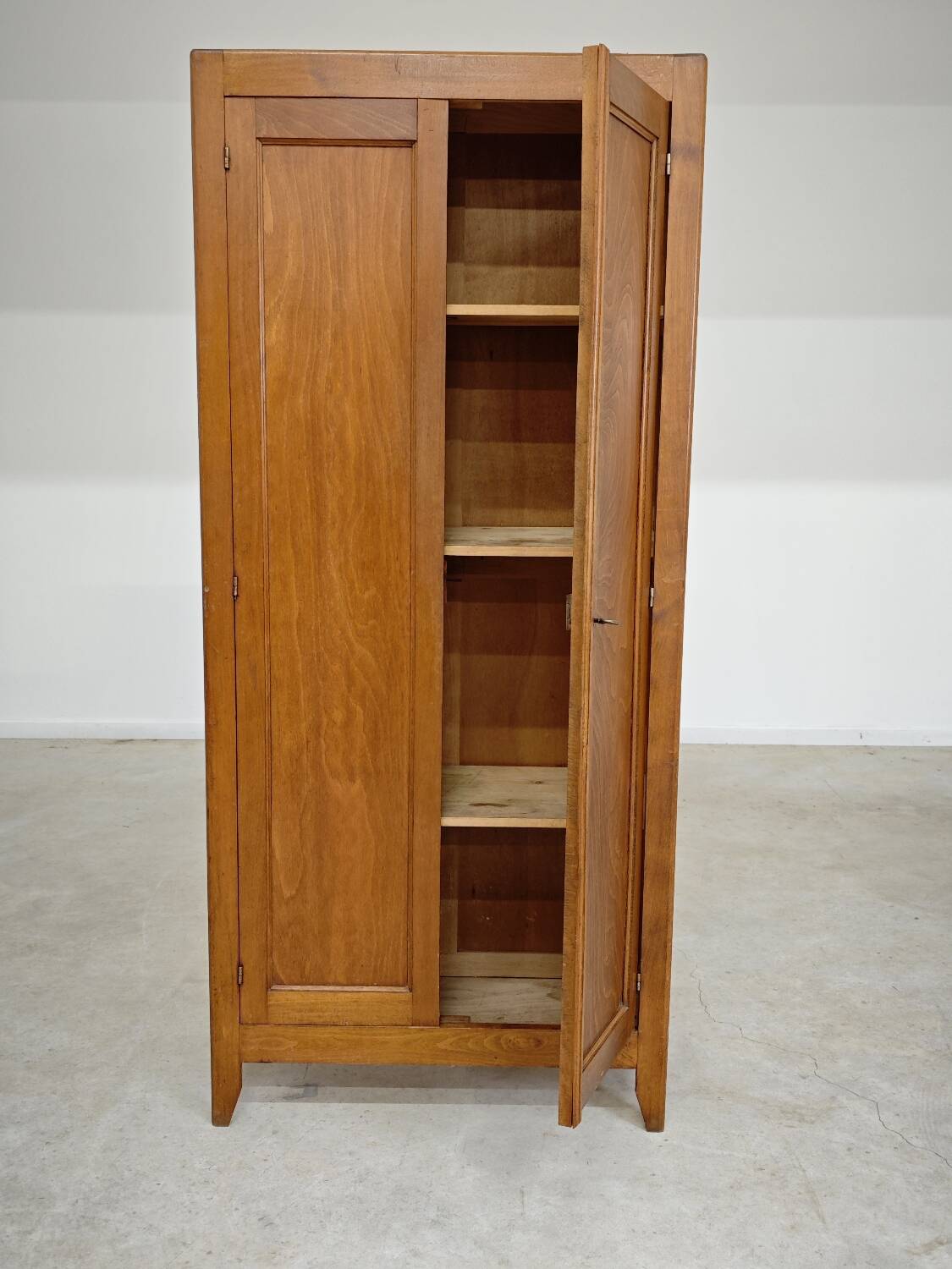 Parisian wooden wardrobe in country style