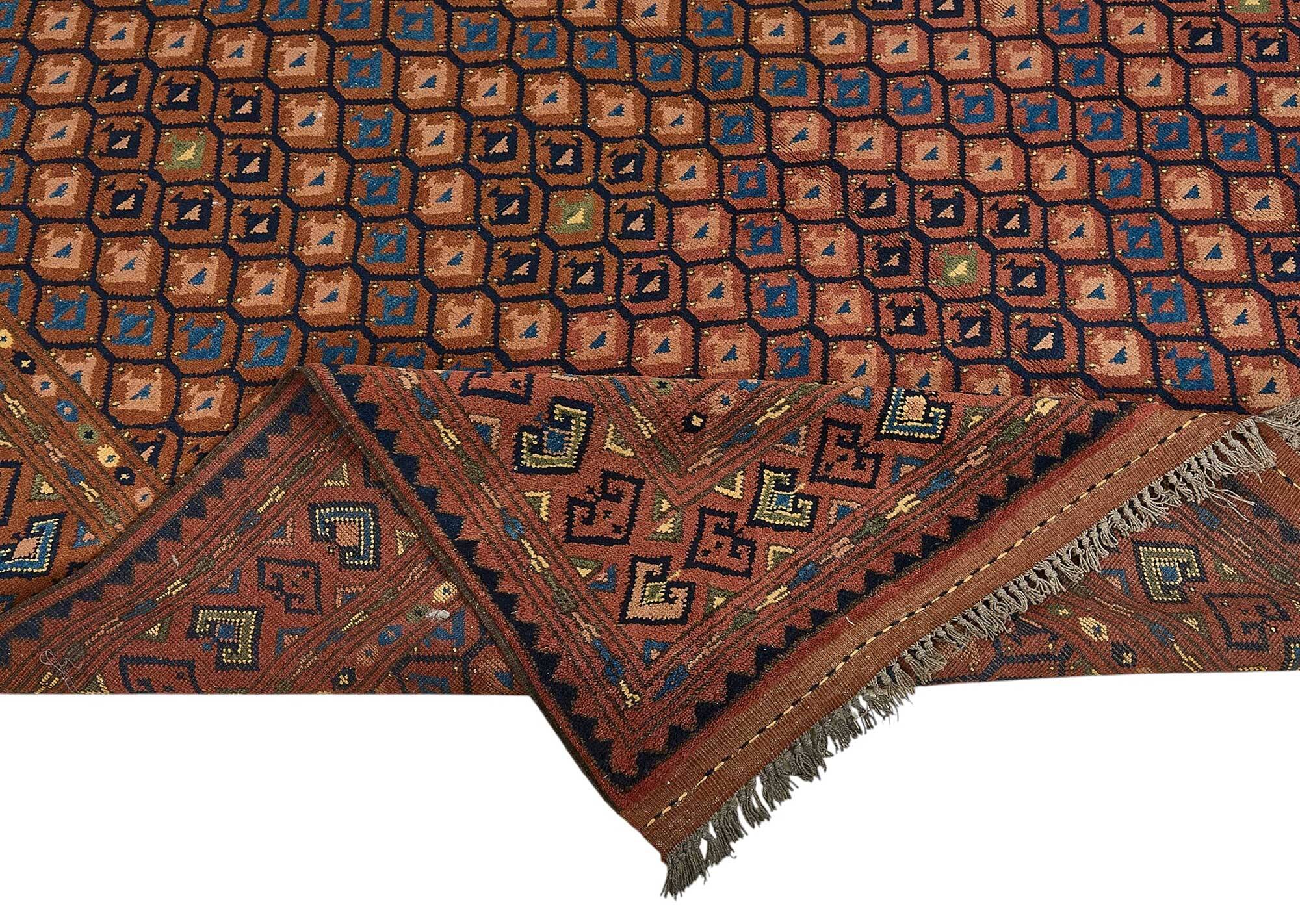 Turkish Handknotted Wool Oushak Rug 196 cm x 303 cm