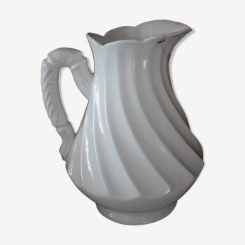 Pitcher with volutes