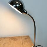 Lampe de table italienne en col de cygne vintage chromée, années 1960