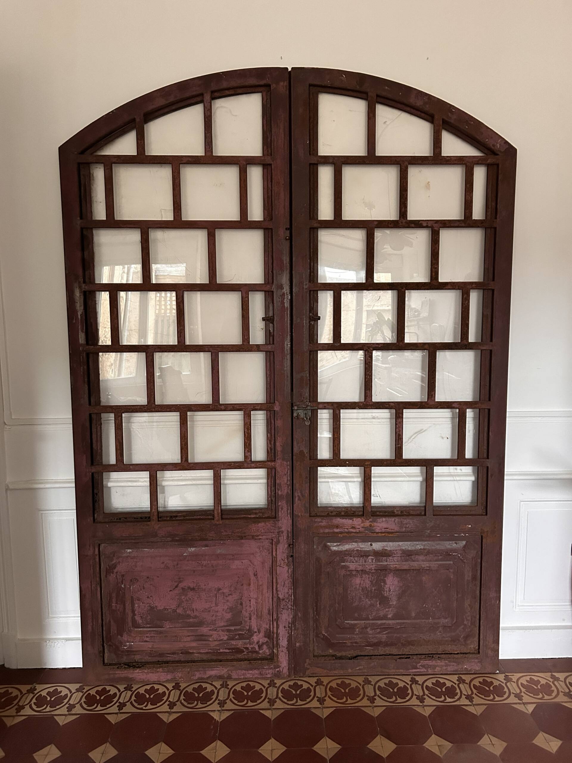 Double metal door – late 19th / early 20th century