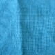 6 damask cotton towels, blue hue, woven, art deco