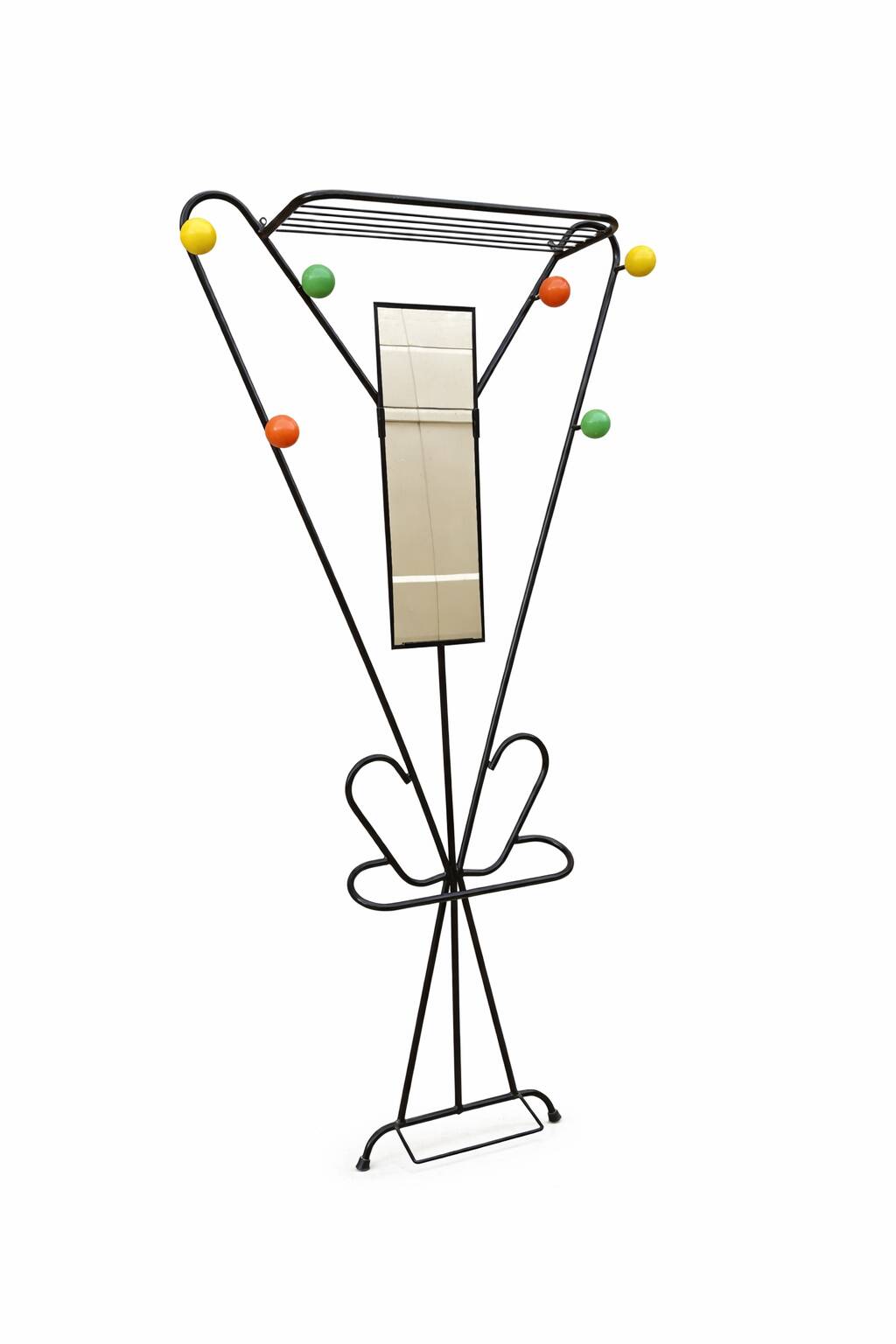 Coat rack in the style of Roger Feraud