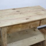Table cleaned old rural