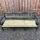 Rare 19th-century painted bench or sofa