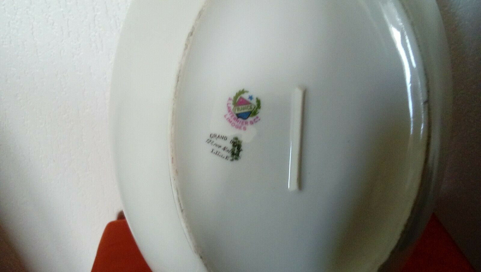 Limoges Laternier soup tureen from the manufacture of Limoges