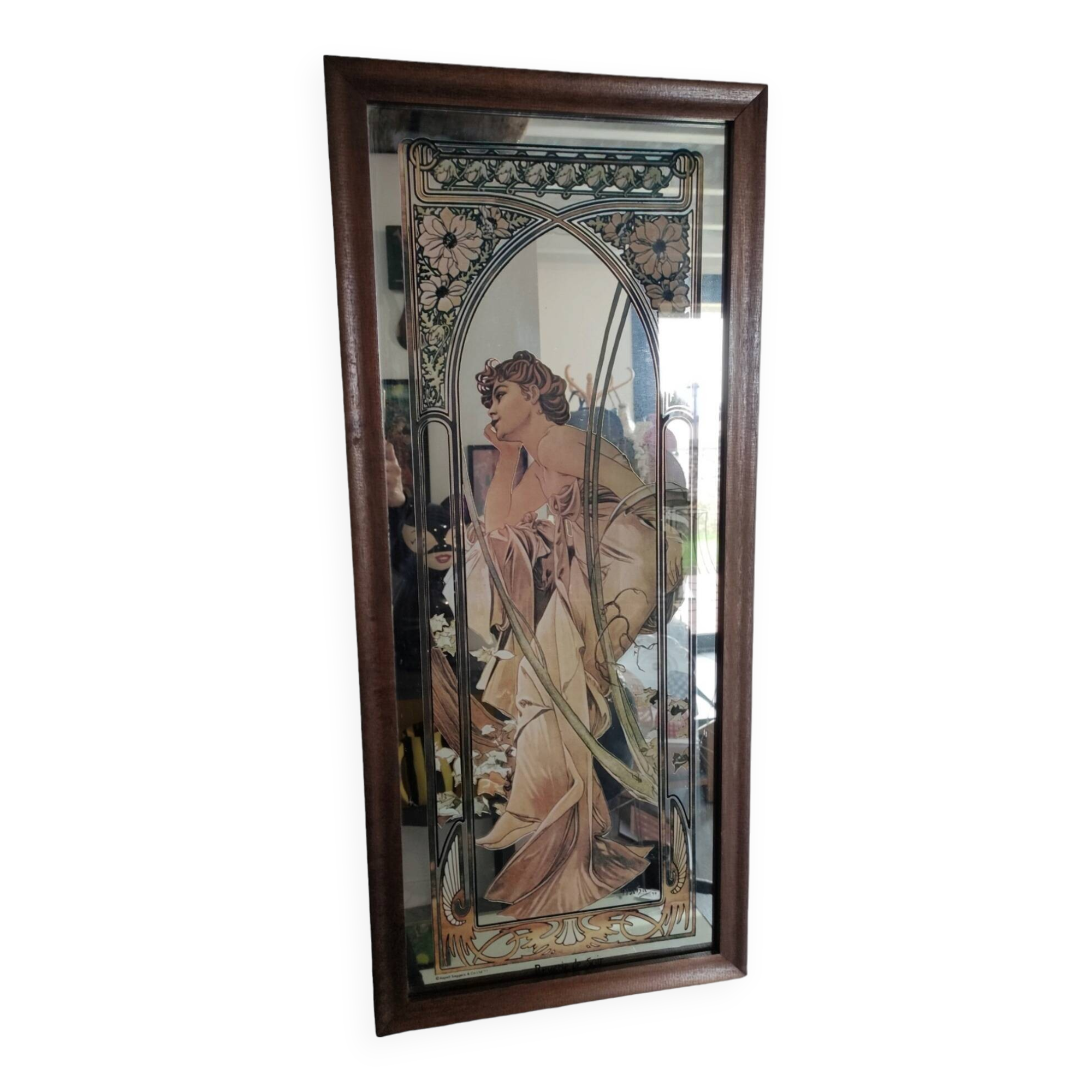 Alphonse Mucha Mirror