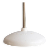 White Bakelite Czechoslovak Hanging Lamp, 1970s