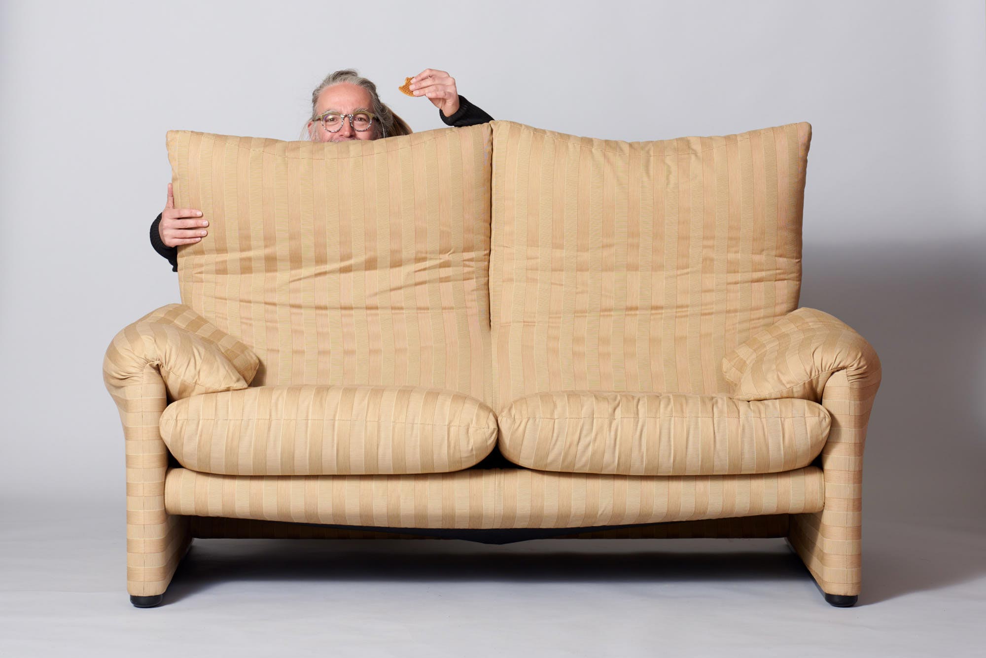 Maralunga Sofa by Vico Magistretti for Cassina
