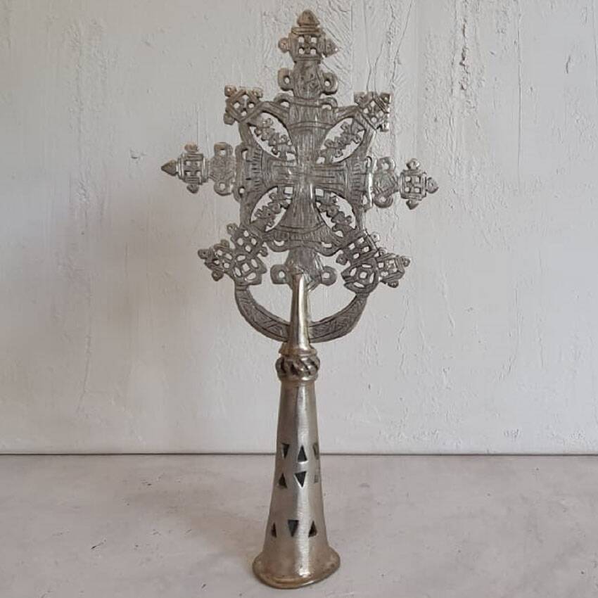 Ethiopian Coptic processional cross