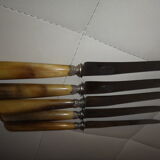 5 old cheese knives