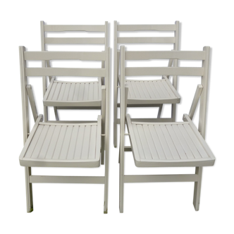 Chaises laquées années 70