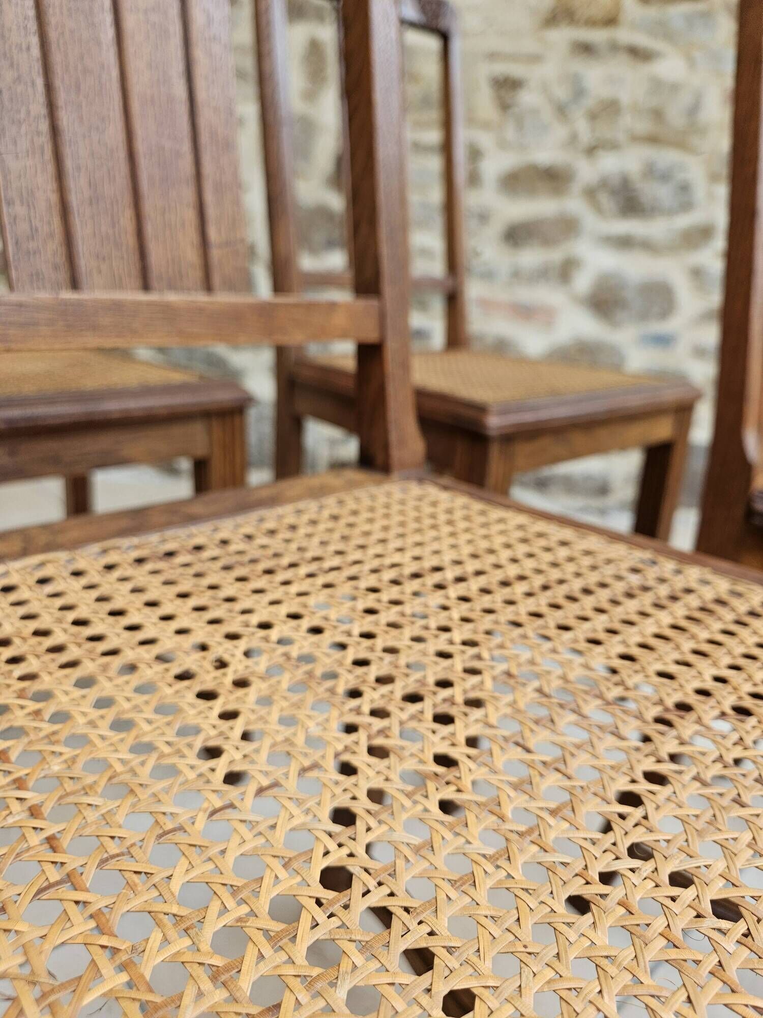 6 chaises art déco
