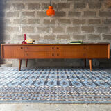 Scandinavian low sideboard in teak, 1970.