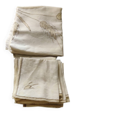 Nappe vintage et ses 12 serviettes