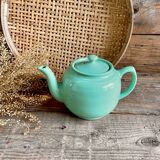 Vintage turquoise teapot